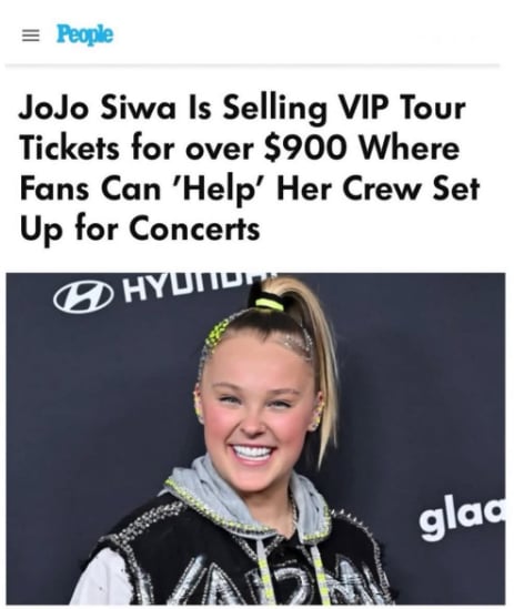 SeniaVJ's tweet image. JoJo Siwa out here reinventing child labor laws in real time.