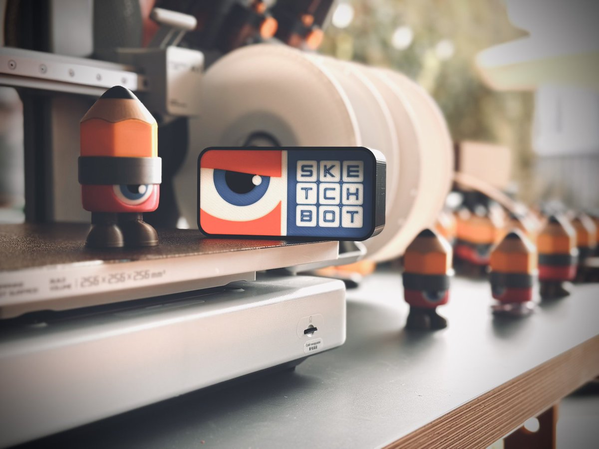 SteveTalkowski's tweet photo. Testing out the @BambulabGlobal Lightbox Maker beta, printed with 0.2 nozzle on my A1. The results are crisp and clean!
Multi-color filament waste is still an issue, however.
Would love to try the new H2D with dual extruders to help minimize this. 🤓
#sketchbot #3dPrinting https://t.co/51vaCVFQC0