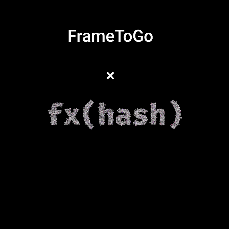 FromFriends™ Studio (@fromfriends__) on Twitter photo 📺 We're adding support for fxhash generative art pieces to FrameToGo! 🔥🚀
FrameToGo lets you instantly display your Tezos based digital art collection on any screen for free. 
👇 Comment with your Tezos address if you’d like early access! 📺 We're adding support for fxhash generative art pieces to FrameToGo! 🔥🚀
FrameToGo lets you instantly display your Tezos based digital art collection on any screen for free. 
👇 Comment with your Tezos address if you’d like early access!