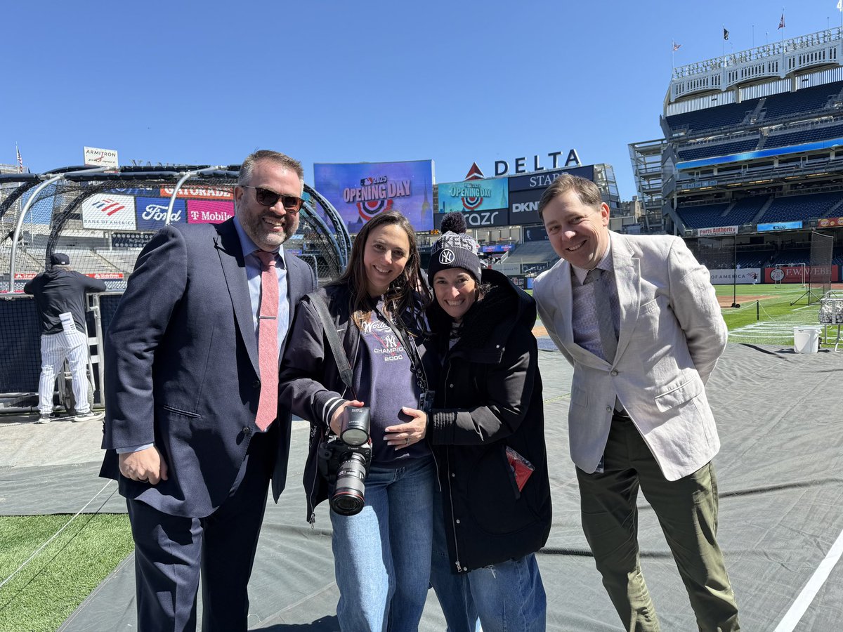 Nate_Mac079's tweet photo. Two of the best words in baseball: #OpeningDay

So excited and grateful to begin another season working alongside the talented @YanksMagazine crew.

🗓️Here’s my annual look at what lies ahead for the Bronx Bombers:
https://t.co/YHhDQiCfUa https://t.co/WWXFIJ5ke7