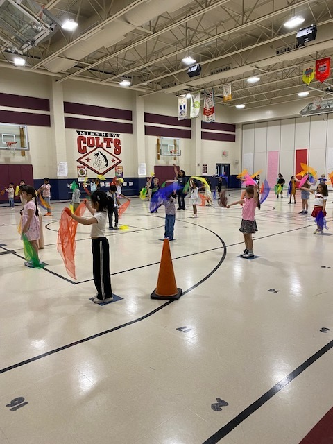 We’re learning about many different cultures here at Minshew as we prepare for Culture Night on April 15th. Here the first graders are practicing hard for their Culture Night performance!