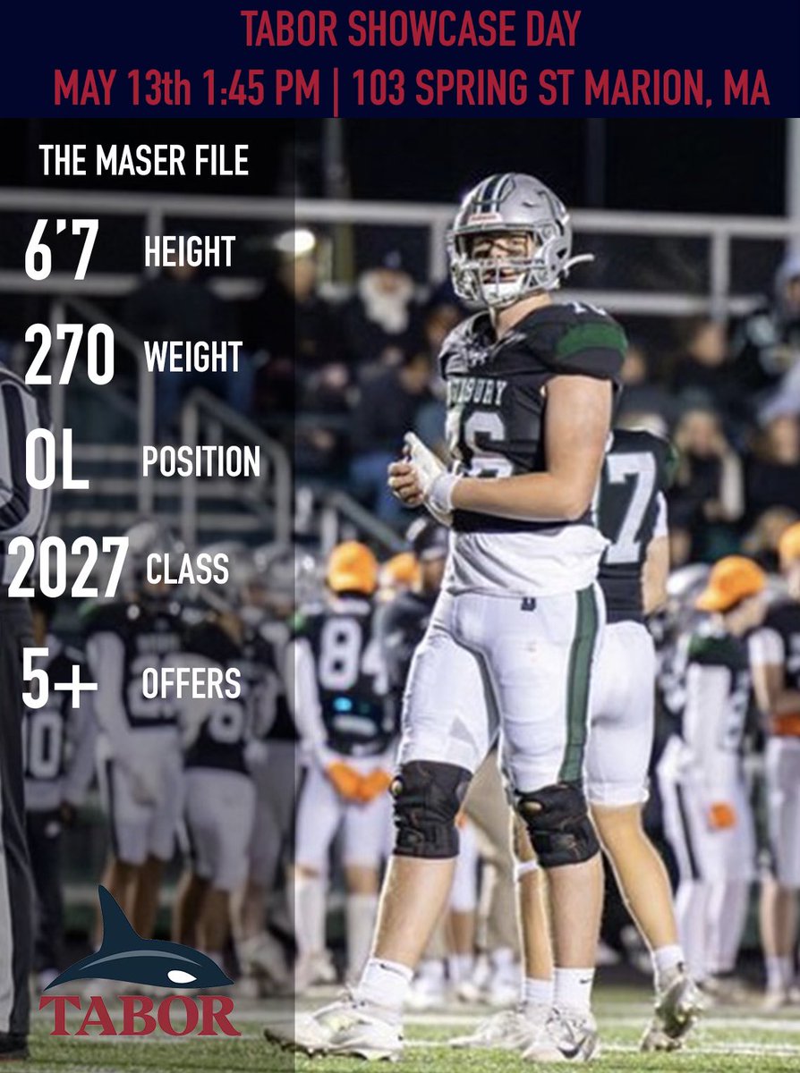 Dominic Maser C/O 2027 (@dominicmaser76) on Twitter photo Come see my teammates and I workout on our showcase day May 13th @ 1:45 PM!
<a href="/CoachJeffMoore/">Coach Jeff Moore</a> #RideTheWave Come see my teammates and I workout on our showcase day May 13th @ 1:45 PM!
<a href="/CoachJeffMoore/">Coach Jeff Moore</a> #RideTheWave