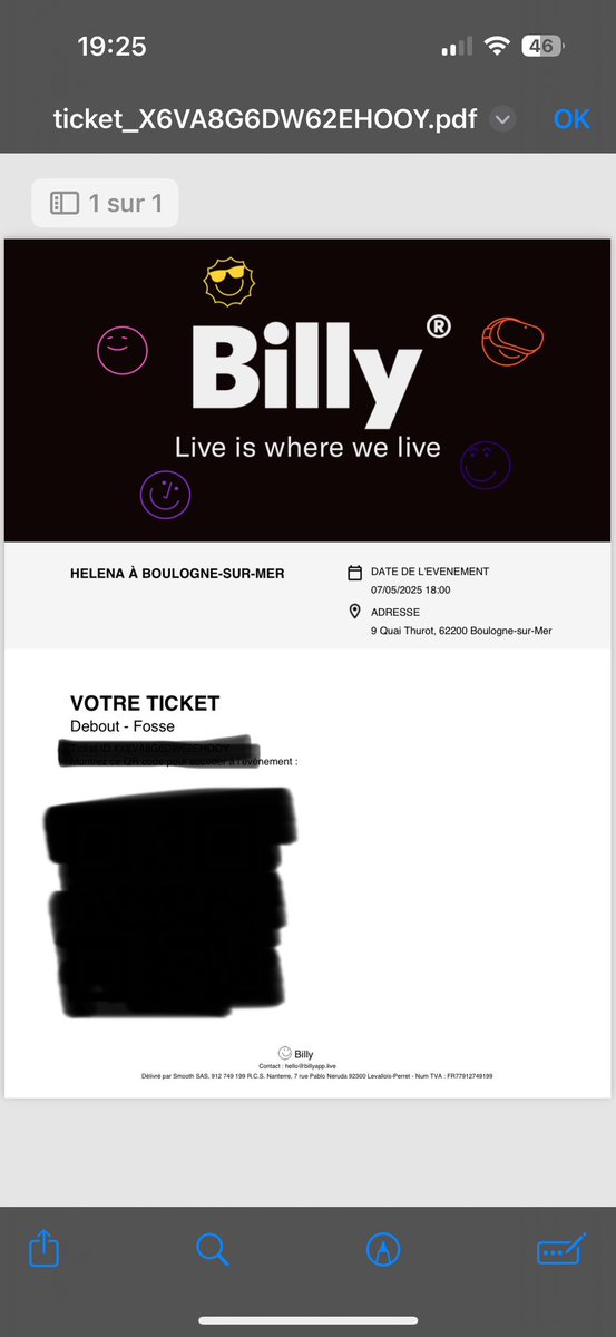 JulieRmtz's tweet photo. Je vends 2 places pour le concert d’#HelenaBailly à Boulogne sur mer en fosse. Le concert commence à 20h. 70e les 2 places ! https://t.co/Dap3JWHyME
