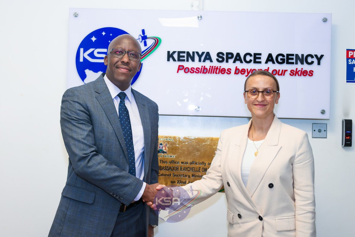 Slovak Embassy in Kenya (@skembkenya) on Twitter photo Bridging Nations Through Space Innovation! 🇰🇪🤝🇸🇰
Kenya & Slovakia are setting new stage for an exciting space collaboration! With KSA driving innovation and Slovakia’s growing space sector our two nations partner to explore space tech partnerships <a href="/SpaceAgencyKE/">Kenya Space Agency</a> <a href="/SARIO_agency/">sario agency</a> Bridging Nations Through Space Innovation! 🇰🇪🤝🇸🇰
Kenya & Slovakia are setting new stage for an exciting space collaboration! With KSA driving innovation and Slovakia’s growing space sector our two nations partner to explore space tech partnerships <a href="/SpaceAgencyKE/">Kenya Space Agency</a> <a href="/SARIO_agency/">sario agency</a>