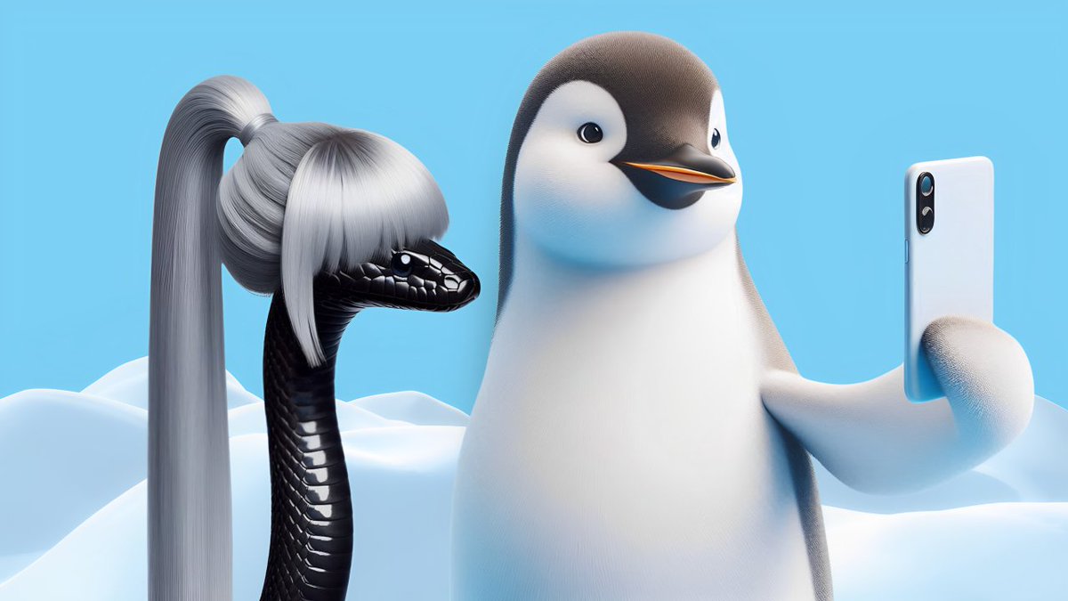 kobrasinger's tweet photo. My dear penguin friend! #Frost The album is coming soon, and I couldn't help but visit a completely icy island. ✶ https://t.co/BavPXPWj0s