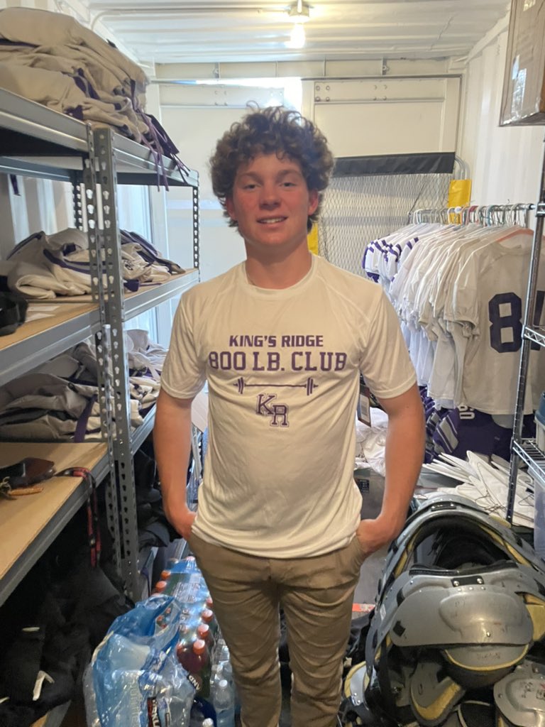 Congratulations Graham (C/O ‘27) on reaching the 800 pound club! 

#FED