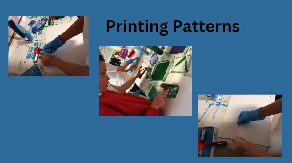 GCP_Y5and6's tweet image. Mrs Cox's class have had a busy afternoon printing their William Morris styled patterns. They then used Paintz and Google Draw to digitally recreate their pattern. #GCPArt #GCPComputing #DANCE @PrimaryGreat