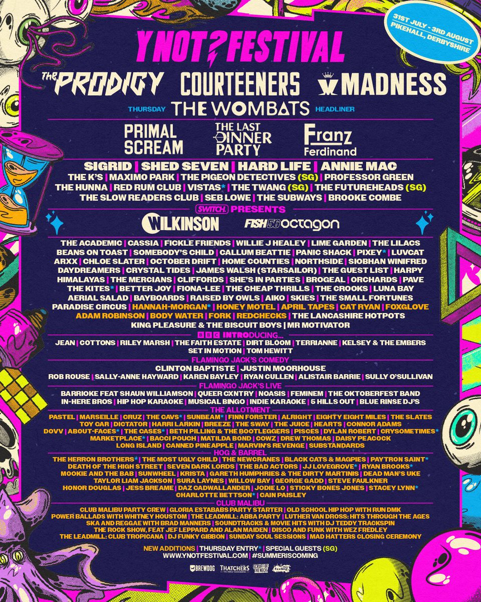 The Small Fortunes (@small__fortunes) on Twitter photo We cannot wait for this! 3rd wave of the line up now announced for <a href="/ynotfestival/">Y Not Festival ⚡</a>
This is gonna be some weekend. make sure you get your tickets while you still can!
Buy tickets here ynotfestival.com/tickets/
See you there 😎✌🏻
ynotfestival.com/tickets/ We cannot wait for this! 3rd wave of the line up now announced for <a href="/ynotfestival/">Y Not Festival ⚡</a>
This is gonna be some weekend. make sure you get your tickets while you still can!
Buy tickets here ynotfestival.com/tickets/
See you there 😎✌🏻
ynotfestival.com/tickets/