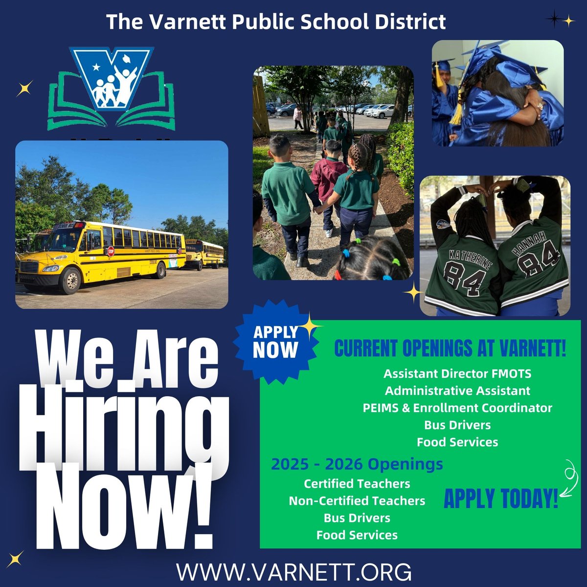 We're Hiring! Apply TODAY!!!
varnett.org/apps/news/cate…