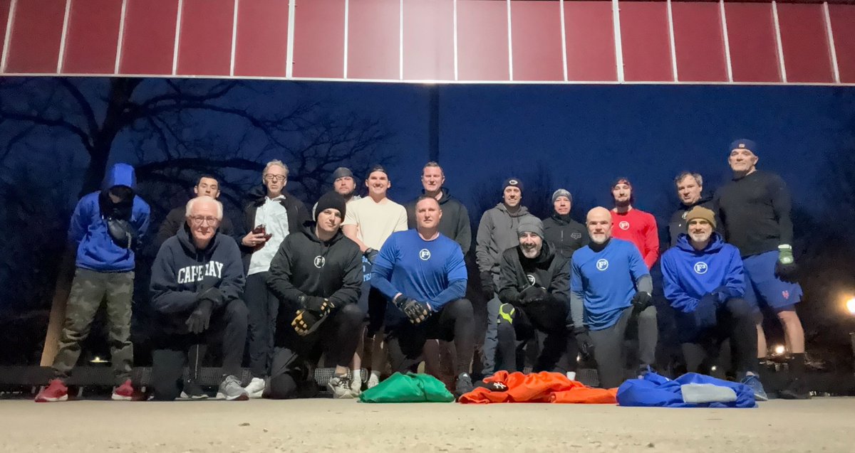 03/27/25 #AAR #F3BlastFurnace

17 PAX posted for a Powder Q

Mosey to Bridge street then a Tabata style beatdown featuring with "Powder Says!"

26F real feel means "Spring is still on the way, not here yet though!" 💪
