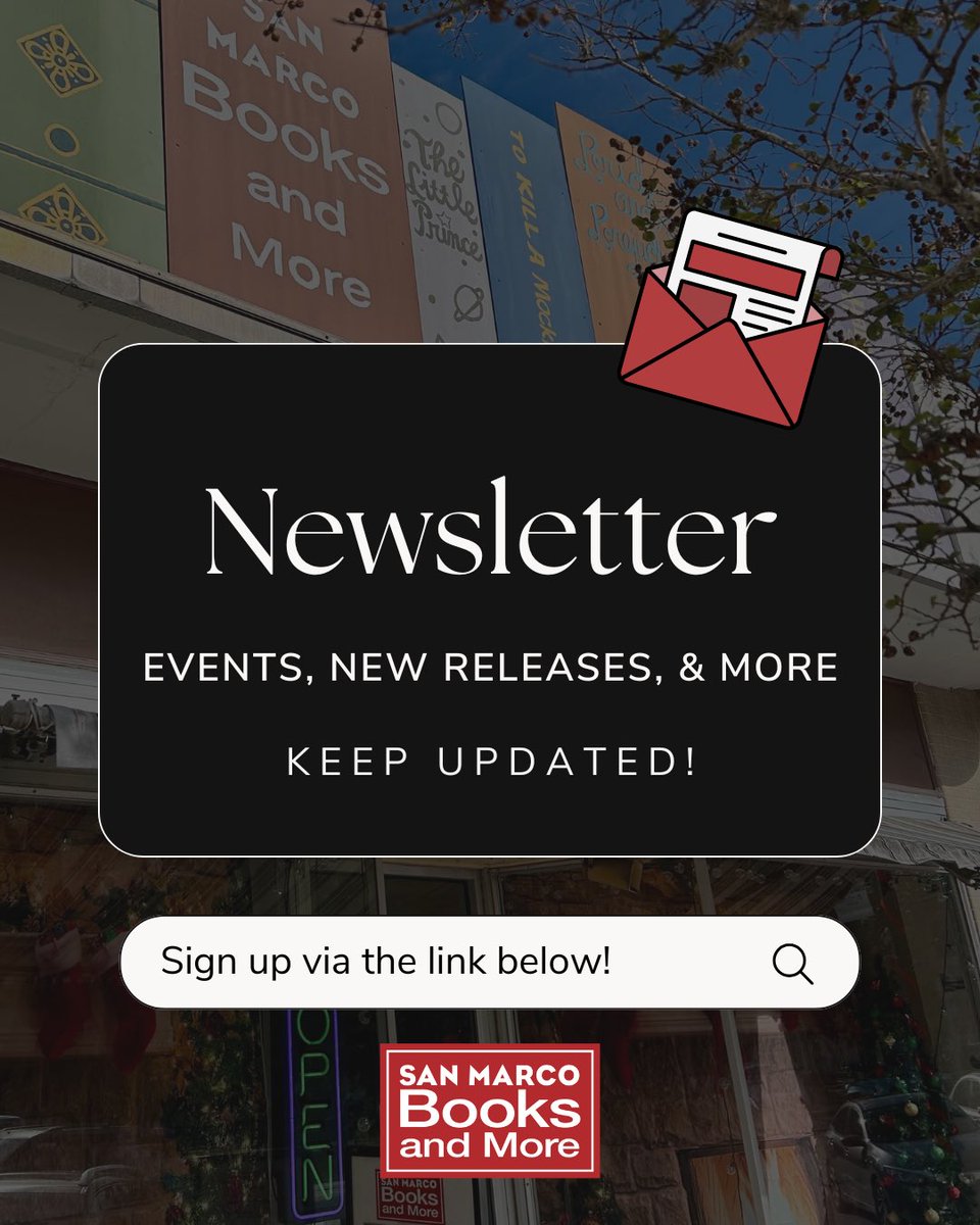 If FOMO is your worst nightmare, or you just like to stay up to date with the latest book buzz, do yourself a favor and subscribe to our newsletter. Hit the link below—trust us, exciting things are coming to your inbox very soon! 😉✨

lp.constantcontactpages.com/sl/j2vD6RN