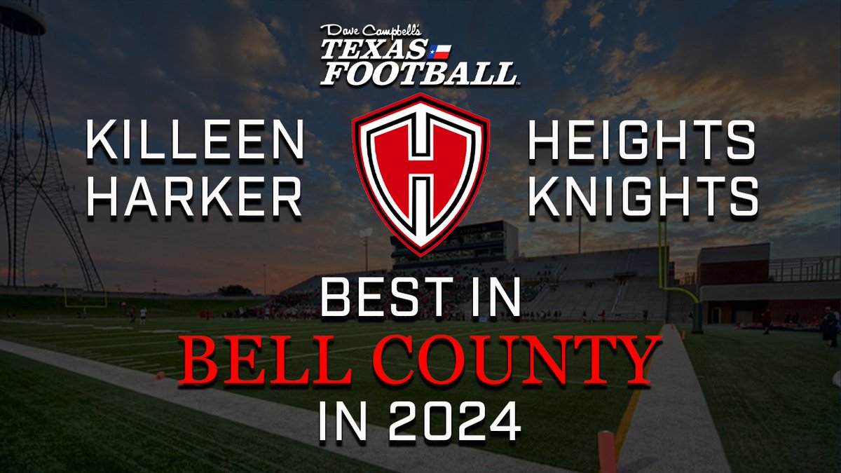 Dave Campbell's Texas Football — TexasFootball.com (@dctf) on Twitter photo We're going through each Texas county and naming the BEST #TXHSFB program in each one since 2019 and the best team from last season.
<a href="/HollandIsd/">Holland ISD</a> & <a href="/HHKnights_FB/">Harker Heights Football</a> check in from Bell County. 🏆
Full breakdown:
texasfootball.com/article/2025/0… We're going through each Texas county and naming the BEST #TXHSFB program in each one since 2019 and the best team from last season.
<a href="/HollandIsd/">Holland ISD</a> & <a href="/HHKnights_FB/">Harker Heights Football</a> check in from Bell County. 🏆
Full breakdown:
texasfootball.com/article/2025/0…