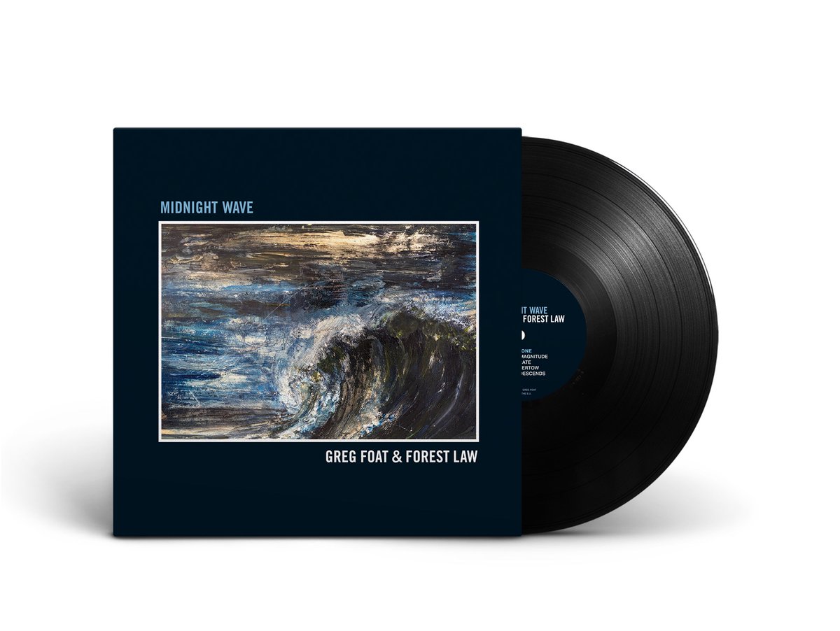 GregFoat's tweet photo. @RobPajamas I’m waiting for the test pressings. It will be out soon! It’s called ‘Midnight Wave’ it’s a collab with Forest Law on vocals and Moses Boyd on drums https://t.co/2pxV4Z3RhV