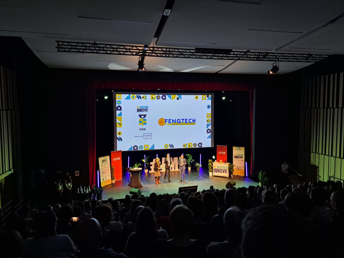 Trophée RSE : premier prix pour une #startup <a href="/lmtcreation/">L'incubateur LMT</a> Fengtech. Bravo. nominée Les pieds sur terre, une autre #startup <a href="/lmtcreation/">L'incubateur LMT</a> #lmi