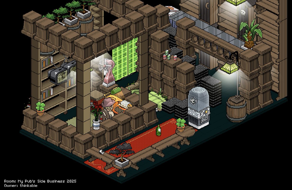 Welcome to the Shady Duck Motel, where the rooms are barely cleaned, and the staff don't care about your needs. You'll find amenities such as stained sheets and homeless people squatting. Squatter's Rights!