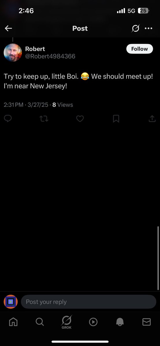 TwistYourTop's tweet photo. @Robert4984366 @NiohBerg @rachelzegler Could’ve swore Robert wanted to meet in my home state why block me? 240 pound coward 😂😂😂 https://t.co/foFJYfKw5L