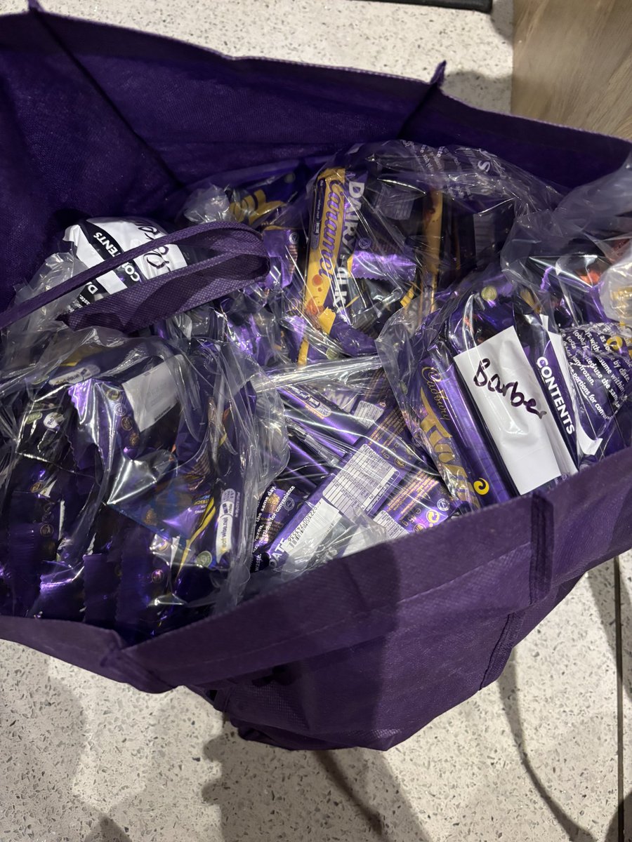Don’t worry Year 3. I’ll take good care of your chocolate tonight - hopefully there will be some left for you tomorrow! 👀 <a href="/OakesRjs/">OakesRJS</a> <a href="/ShrewsburyRJS/">ShrewsburyRJS</a>