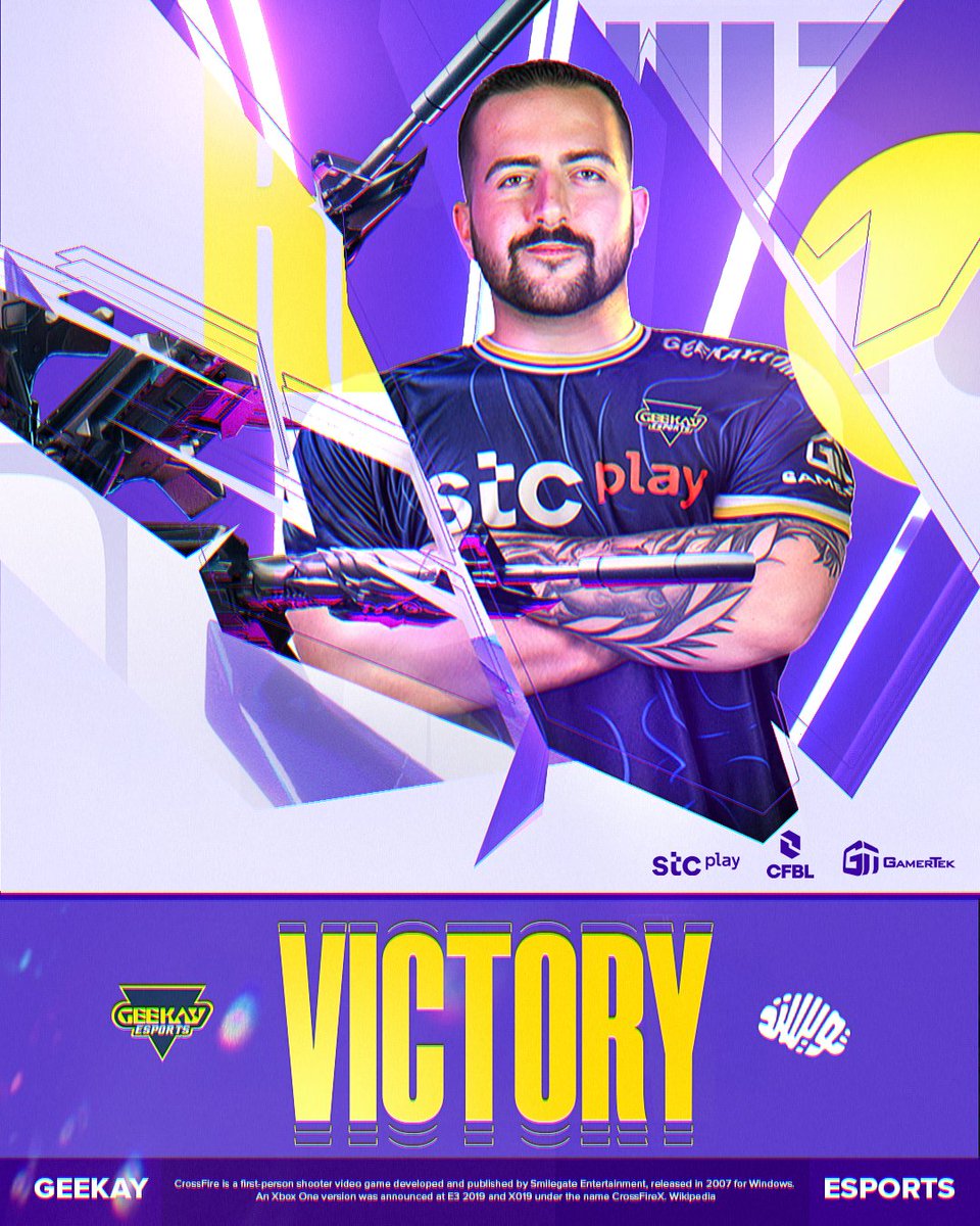 Victory secured! 🔥💪 A hard-fought 2-1 win against Twisted Minds—GGWP! 🏆 
#GK_FTW #Crossfire #CFBL