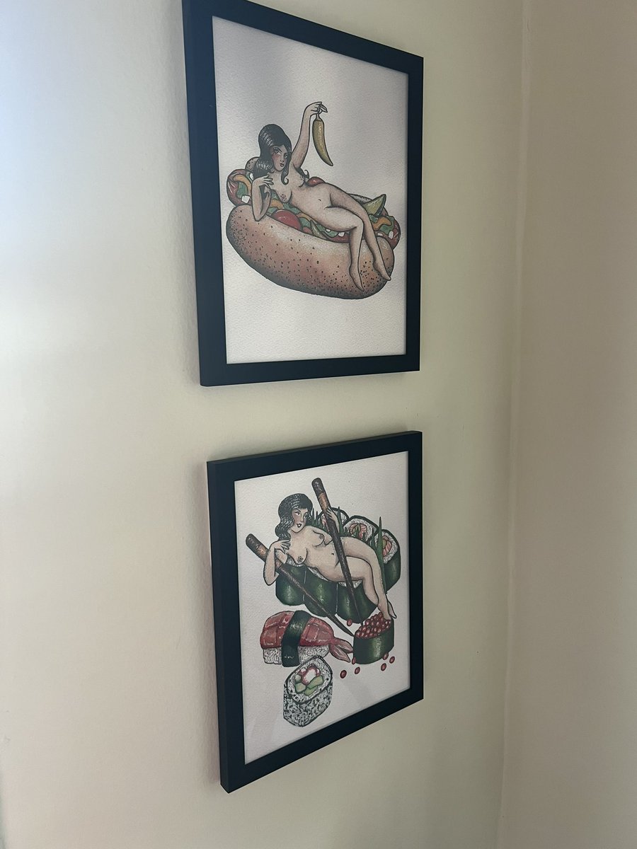 Catterbrain's tweet photo. @JamieMolden Food babes have a place of honor in my kitchen 🫶🏻 https://t.co/y7hM6WMcCK