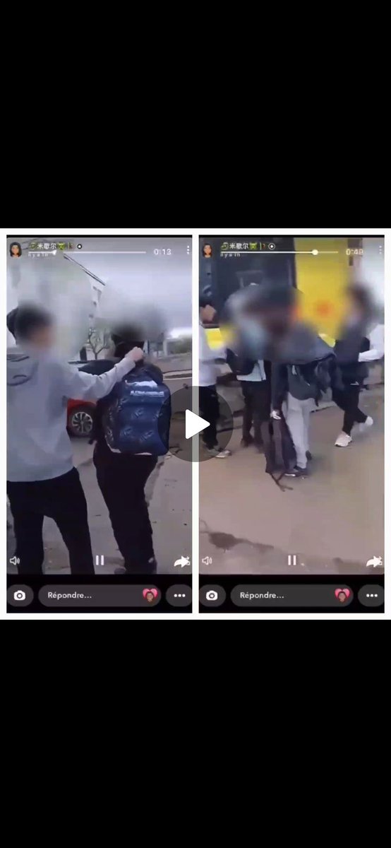 "Regardez le babouin, le mammouth, le singe."

➡️À #Vénissieux, près de Lyon, Lucas est victime de harcèlement en raison de sa couleur de peau au collège Michelet. Lundi 24 mars, il a été violemment tabassé en allant chercher sa sœur à l'école. Malgré les marques sur son corps,