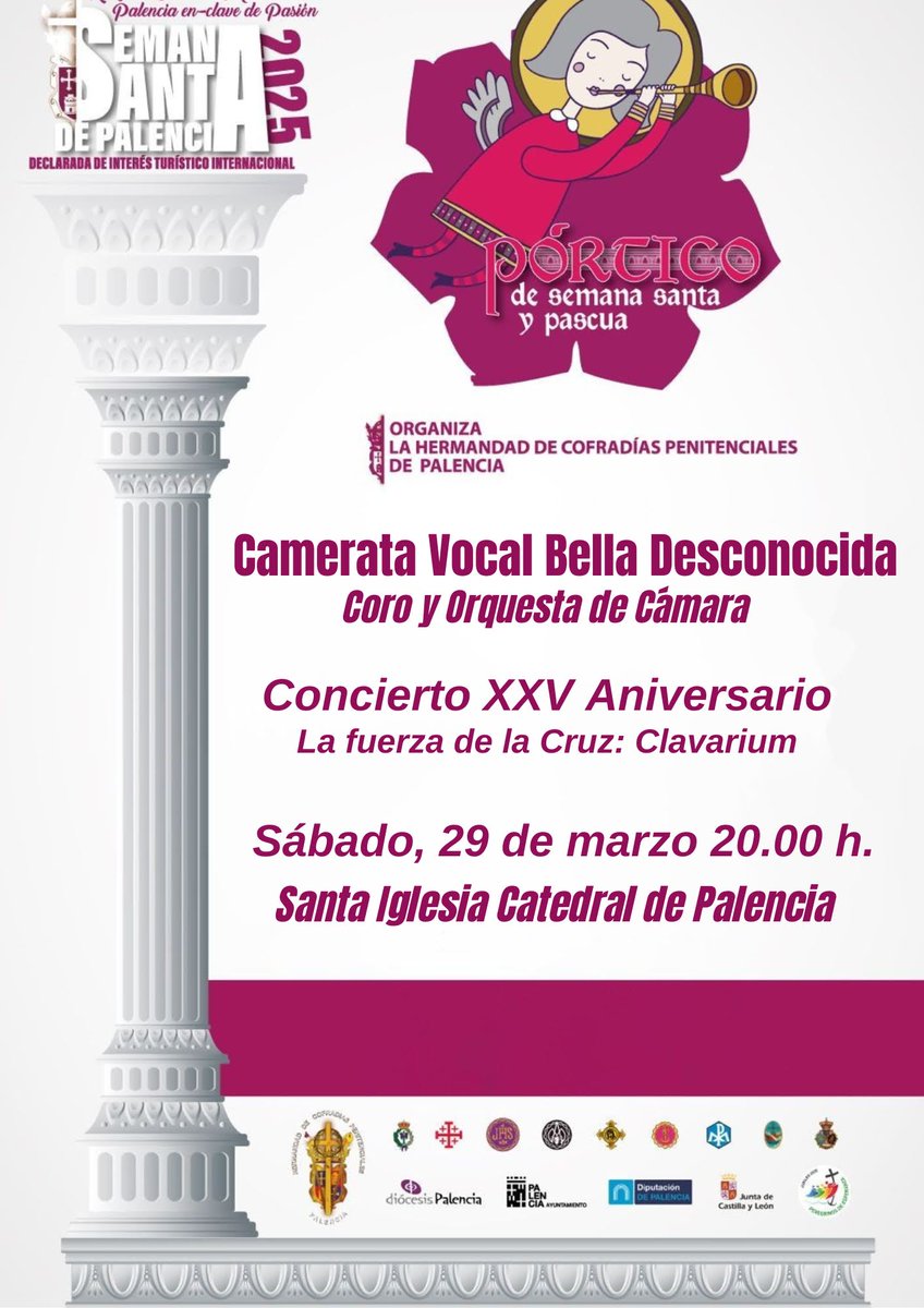 Venid, va a ser precioso.
<a href="/catedralpalenci/">Catedral de Palencia</a> <a href="/TurismoPalencia/">Turismo Palencia CyL</a> #belladesconocidacv