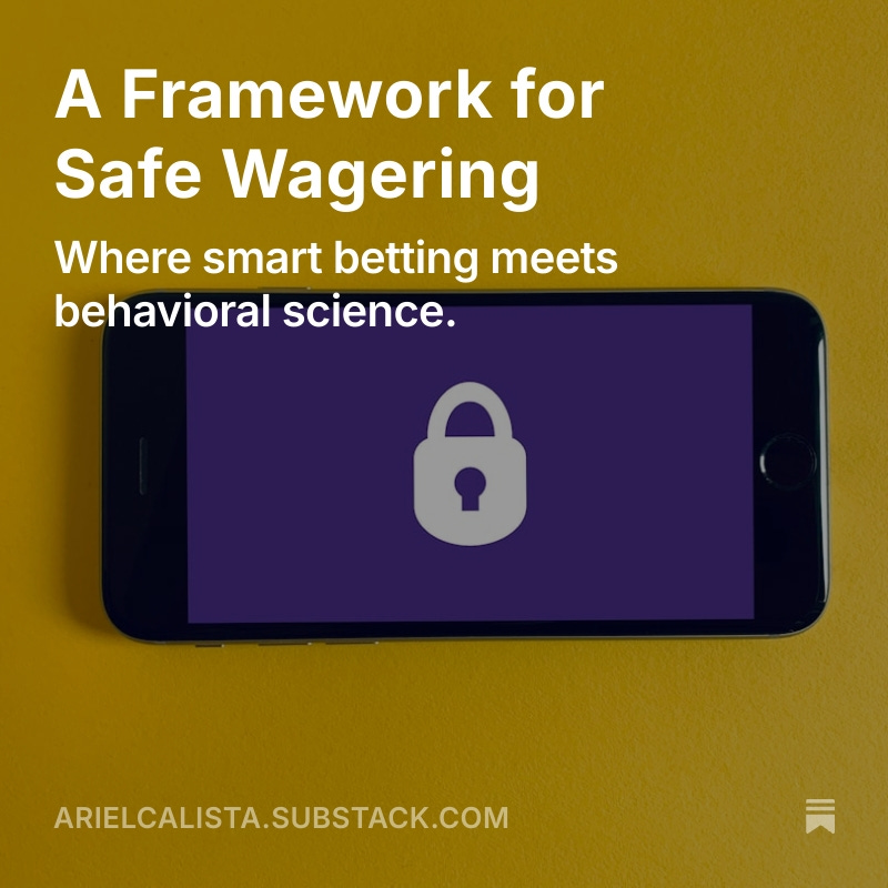 aribets702's tweet photo. A Framework for Safe Wagering https://t.co/TwJ0fyd2Ig https://t.co/Ew2aBseWRg