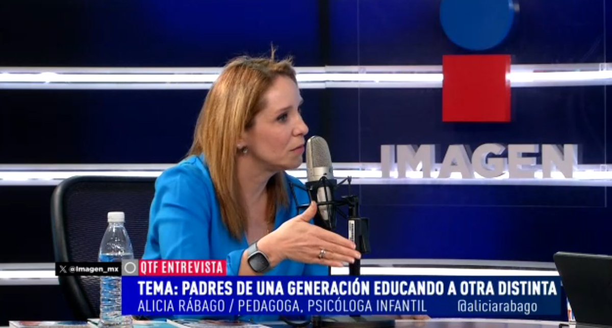 Imagen Radio (@imagen_mx) on Twitter photo 💠 Padres de una generación educando a otra distinta.
Esto hablamos en ¡Qué tal Fernanda! con <a href="/qtf/">Fernanda Familiar</a> y <a href="/aliciarabago/">Alicia Rábago</a>, pedagoga, especialista en niños y adolescentes.
goo.su/E7n03H1 💠 Padres de una generación educando a otra distinta.
Esto hablamos en ¡Qué tal Fernanda! con <a href="/qtf/">Fernanda Familiar</a> y <a href="/aliciarabago/">Alicia Rábago</a>, pedagoga, especialista en niños y adolescentes.
goo.su/E7n03H1