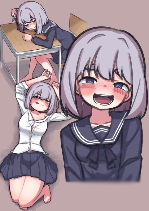 ニヤけ顔が特徴的な女の子まとめ 