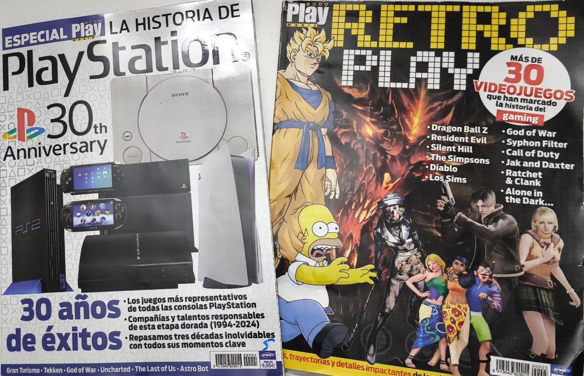 <a href="/revisplaymania/">PLAYMANIA</a> la conseguí!!!!Y encima me llevo está joyita que estaba escondida detrás de unas revistas de cocina. 2x1. Felicidades por vuestro trabajo.