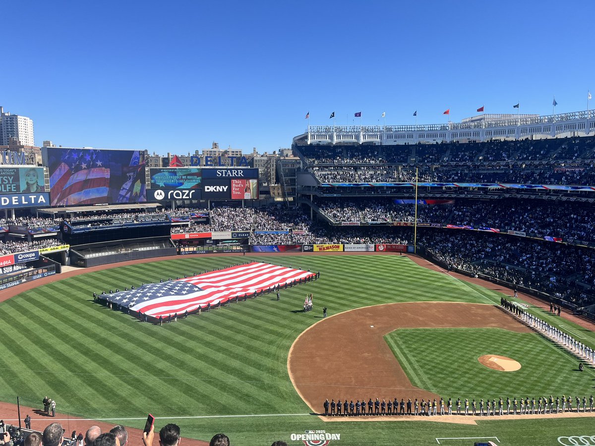 Happy Opening Day , it’s a beautiful day for <a href="/Yankees/">New York Yankees</a> baseball!