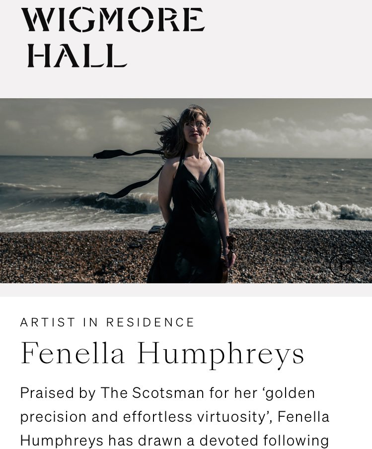 Fenella Humphreys (@fhvln) on Twitter photo I’m beyond happy to share that I’m Artist in Residence at <a href="/wigmore_hall/">Wigmore Hall</a> next season!
I can’t wait to perform some incredible music including new commissions by Sally Beamish & <a href="/tomcoult/">Tom Coult</a> with brilliant friends including <a href="/MartinRoscoe1/">Martin Roscoe</a> & <a href="/ndanielmusic/">Nicholas Daniel OBE 🇺🇦🏳️⚧️</a> ❤️ I’m beyond happy to share that I’m Artist in Residence at <a href="/wigmore_hall/">Wigmore Hall</a> next season!
I can’t wait to perform some incredible music including new commissions by Sally Beamish & <a href="/tomcoult/">Tom Coult</a> with brilliant friends including <a href="/MartinRoscoe1/">Martin Roscoe</a> & <a href="/ndanielmusic/">Nicholas Daniel OBE 🇺🇦🏳️⚧️</a> ❤️