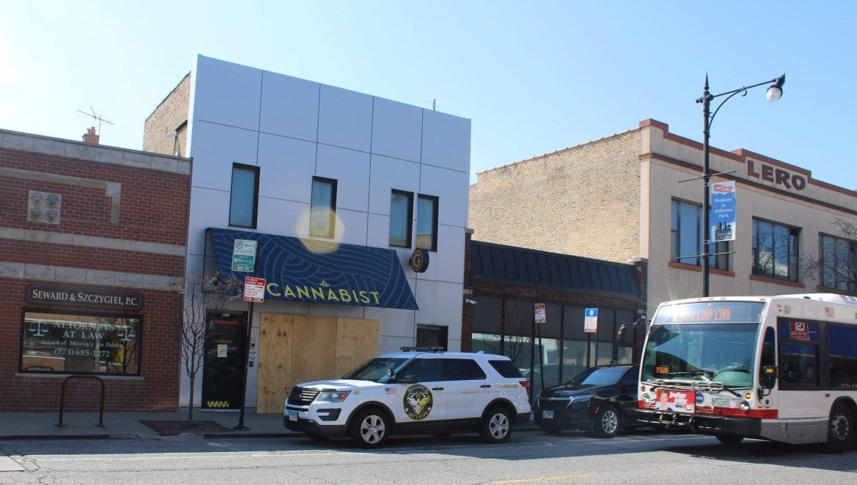 Cannabist dispensary is “closed until further notice” after a driver a crashed into the Jefferson Park storefront. buff.ly/17HWLMP