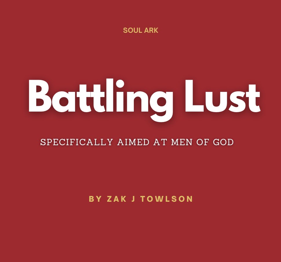 ZakJTowlson's tweet photo. This is an eBook about battling lust.

Specifically aimed at men of God.

Get it here : https://t.co/11KVc3qS4A https://t.co/edlxjs9soF