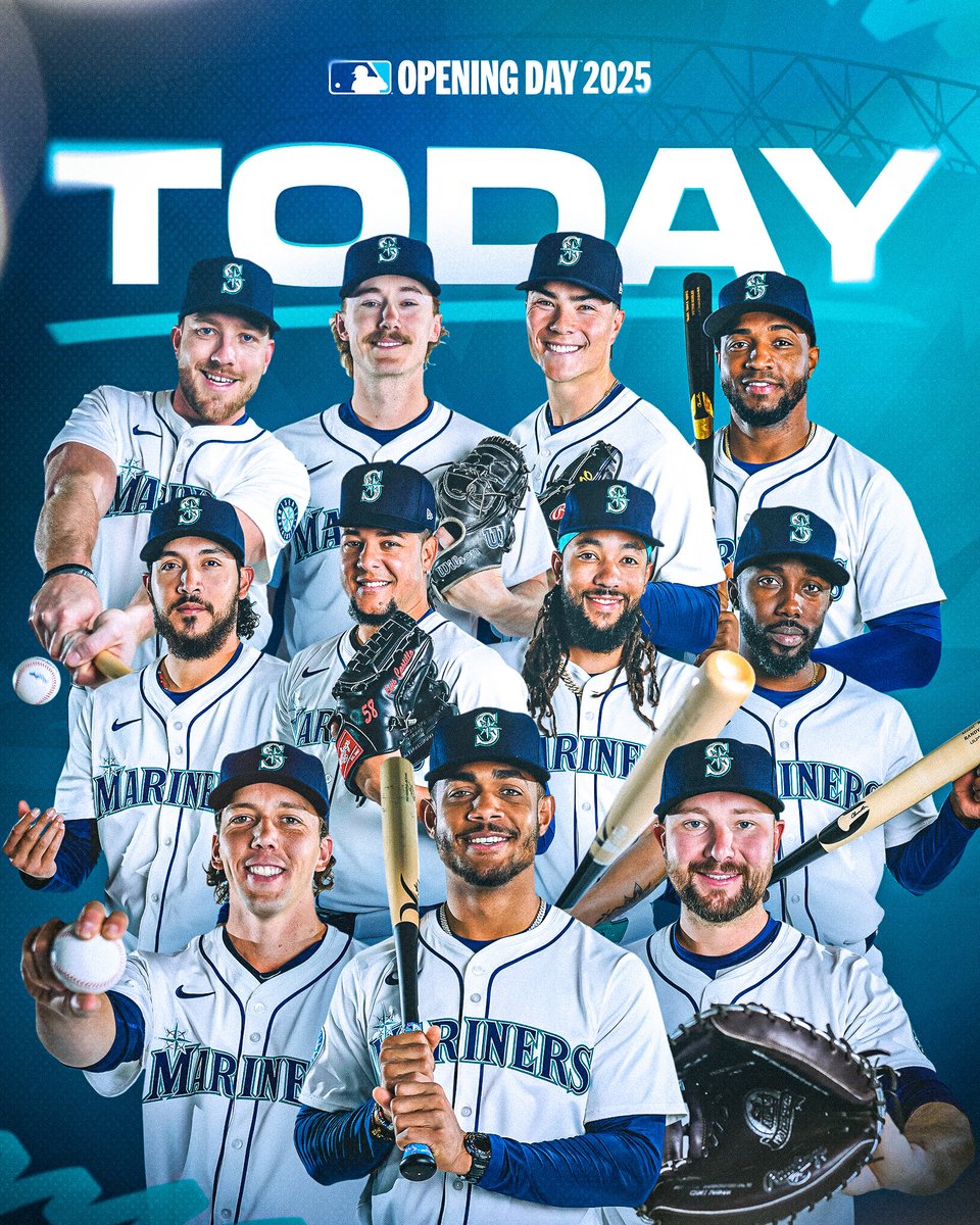 Mariners's tweet photo. Itβs going down TONIGHT. #OpeningDay https://t.co/x87bvqErvG