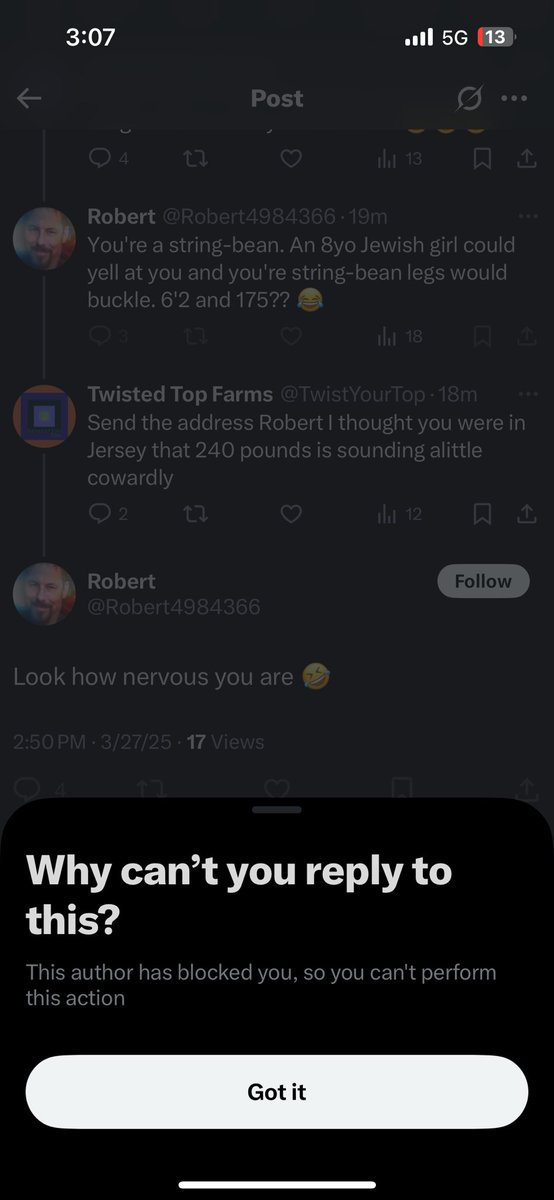 TwistYourTop's tweet photo. @SKhalil55760 @Robert4984366 @NiohBerg @rachelzegler Blocking twice is crazy 😂😂😂 https://t.co/ngYl2VHVmy