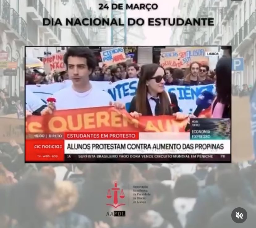 olhatosta's tweet photo. A nova Presidente da AAFDL, Joana Ventinhas, preferirá o Stevie Wonder ou antes gostaria mais do Ray Charles?

Cumprimentos,
Os serviços académicos https://t.co/YEj0r1ClLb