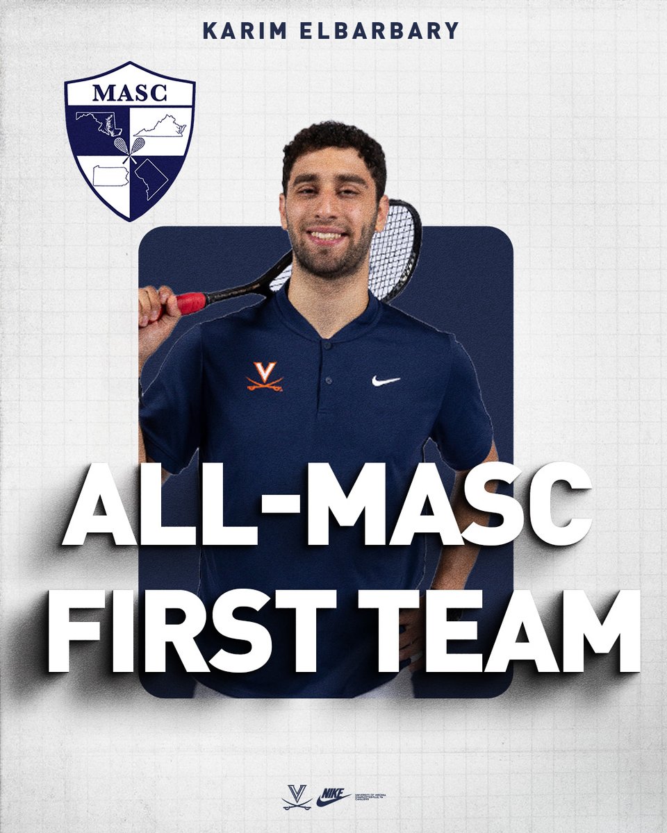 UVASquash's tweet image. Congrats to our All-MASC honorees!!! @mascsquash #GoHoos
🔗 virginiasports.com/news/2025/03/2…