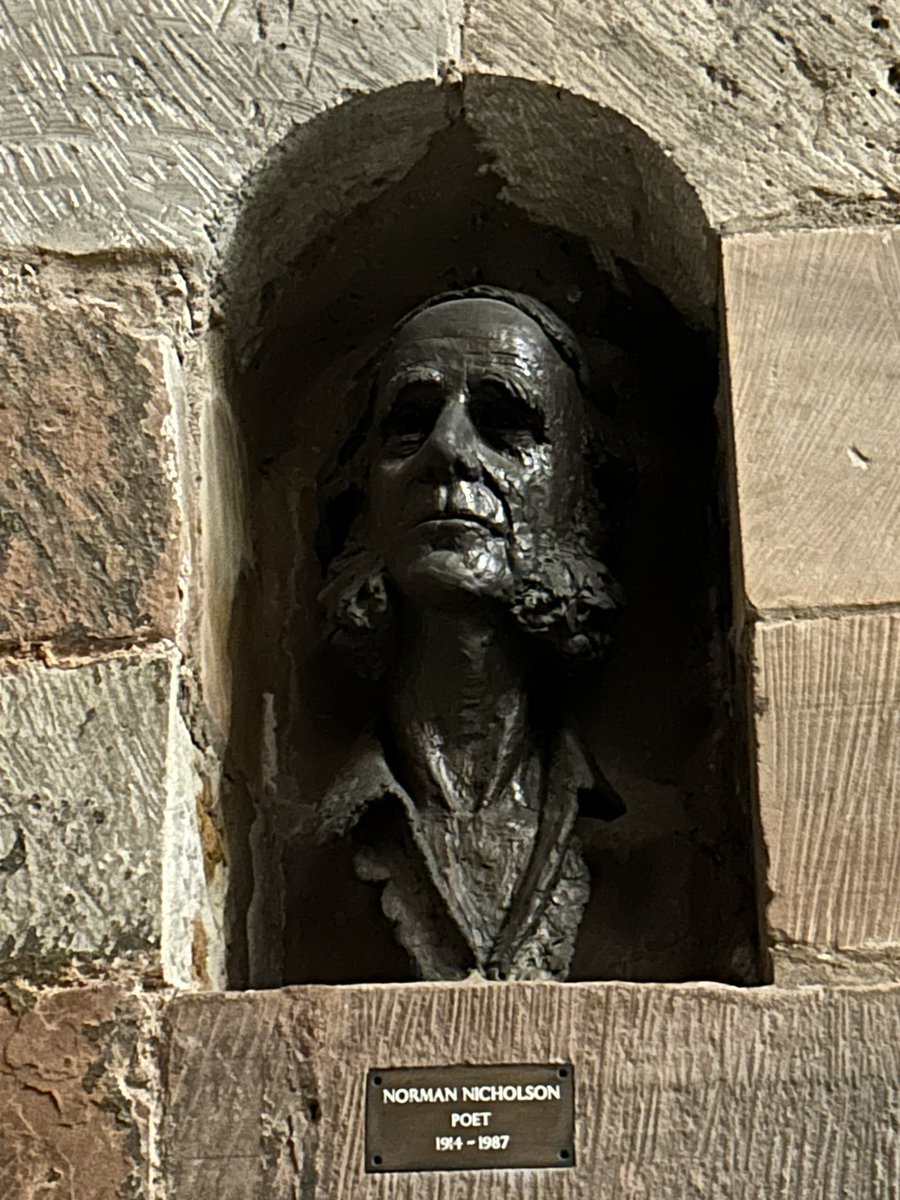 Colin Glover (@colinglover2) on Twitter photo In poet’s corner at <a href="/CarlisleCath/">Carlisle Cathedral</a> the great Cumbrian writer Norman Nicholson watches over everyone who enters and leaves the cathedral. His former home in Millom is to be made into a fitting tribute to his life and work. In poet’s corner at <a href="/CarlisleCath/">Carlisle Cathedral</a> the great Cumbrian writer Norman Nicholson watches over everyone who enters and leaves the cathedral. His former home in Millom is to be made into a fitting tribute to his life and work.