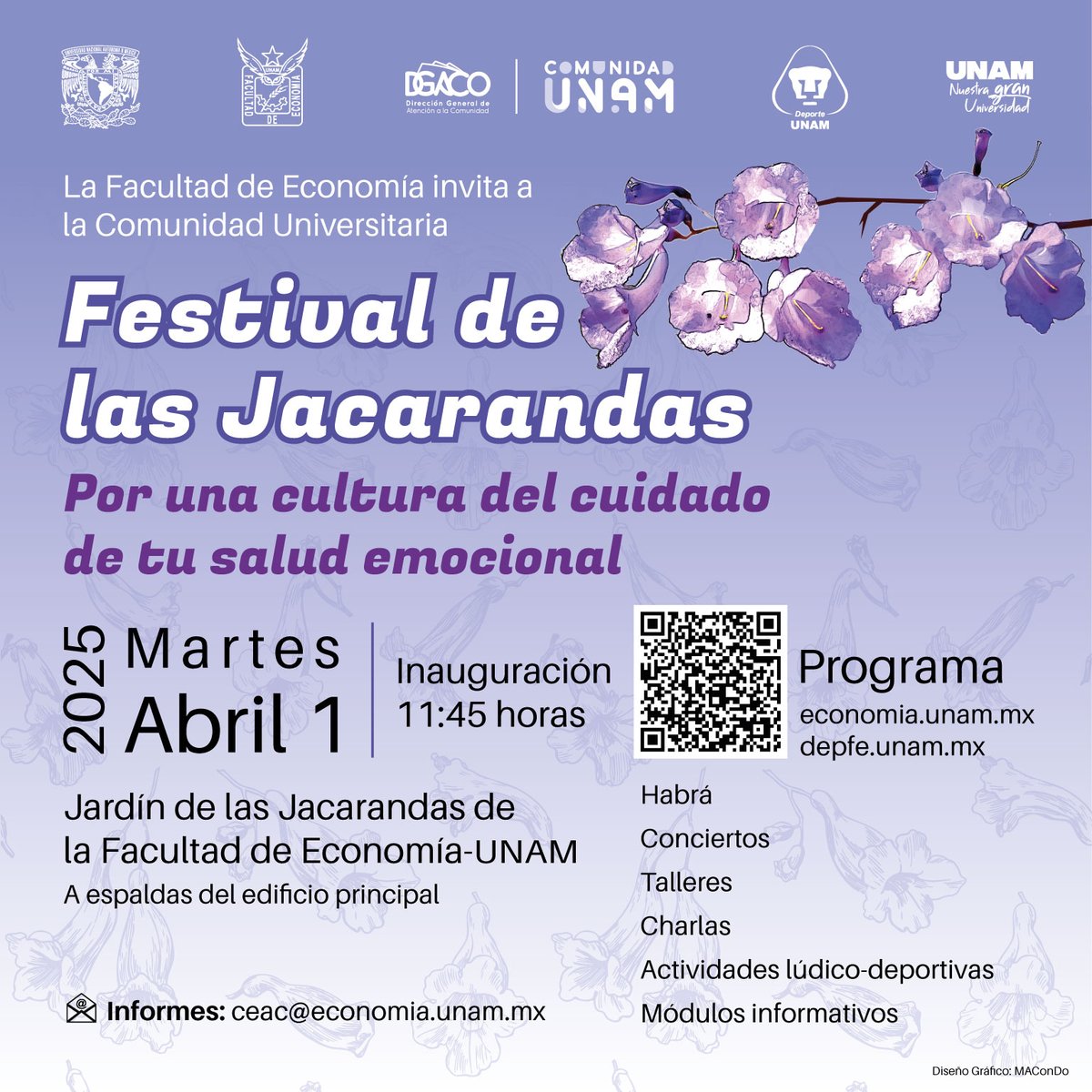EconomíaUNAM oficial (@feconomiaunamof) on Twitter photo ¡Te esperamos!
Martes 1 de abril, tendremos muchas actividades
Inauguración 11:45 horas
<a href="/depfeunam/">DEPFE UNAM</a> <a href="/suayedEconomia/">SUAyED Economía UNAM</a> <a href="/pueeunam/">PUEE UNAM</a> ¡Te esperamos!
Martes 1 de abril, tendremos muchas actividades
Inauguración 11:45 horas
<a href="/depfeunam/">DEPFE UNAM</a> <a href="/suayedEconomia/">SUAyED Economía UNAM</a> <a href="/pueeunam/">PUEE UNAM</a>