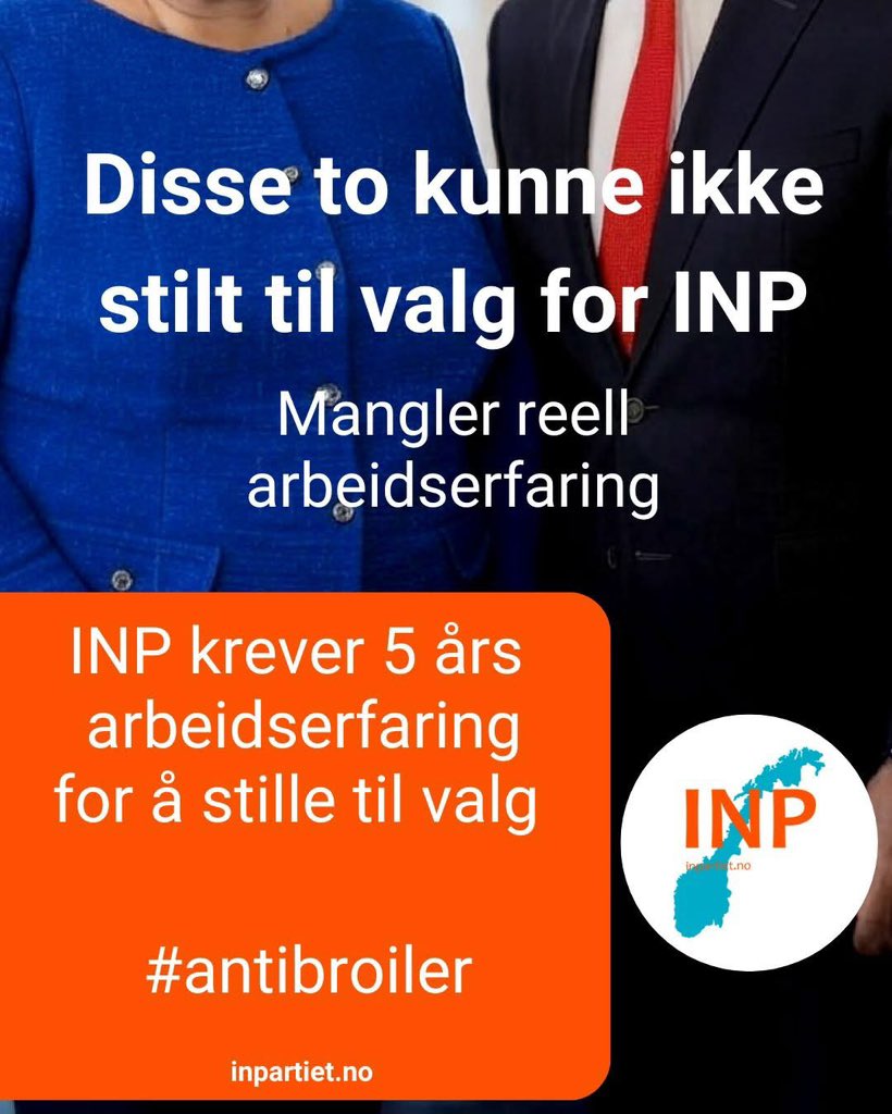 Norge behøver erfaring, ikke broilere