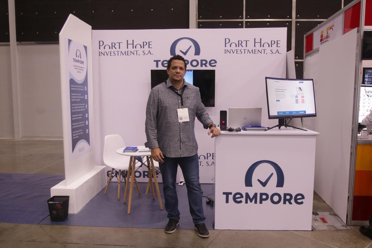 alexfdezsaucoCU's tweet image. Seguimos en #ExpoTech con @TemporeIO. ¡No dudes en visitarnos! @CCIYAP