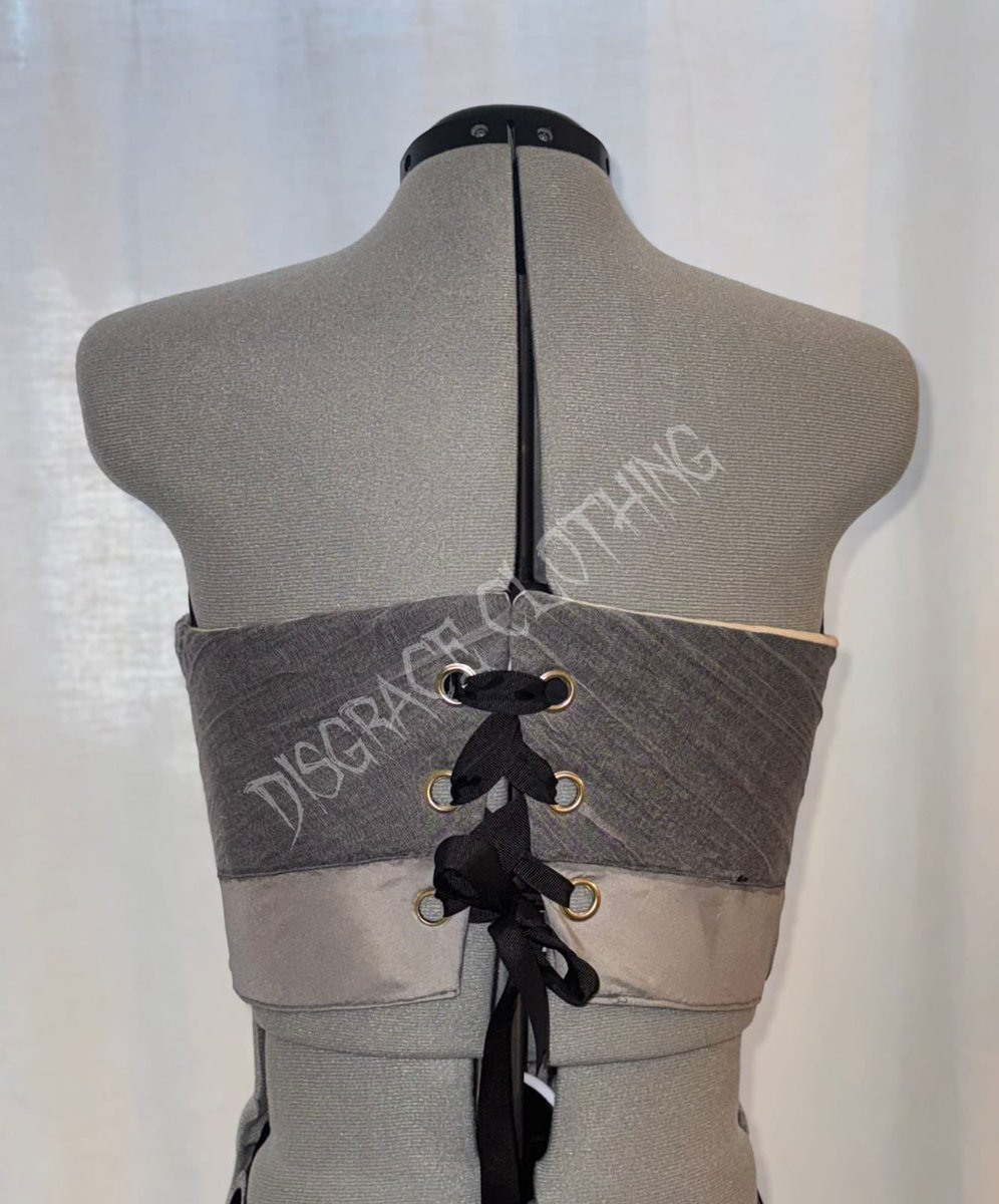 DisgraceClothez's tweet photo. Papa Emeritus II - Mitre Corset 
#thebandghost #skeletour https://t.co/XgJtcUYrYw