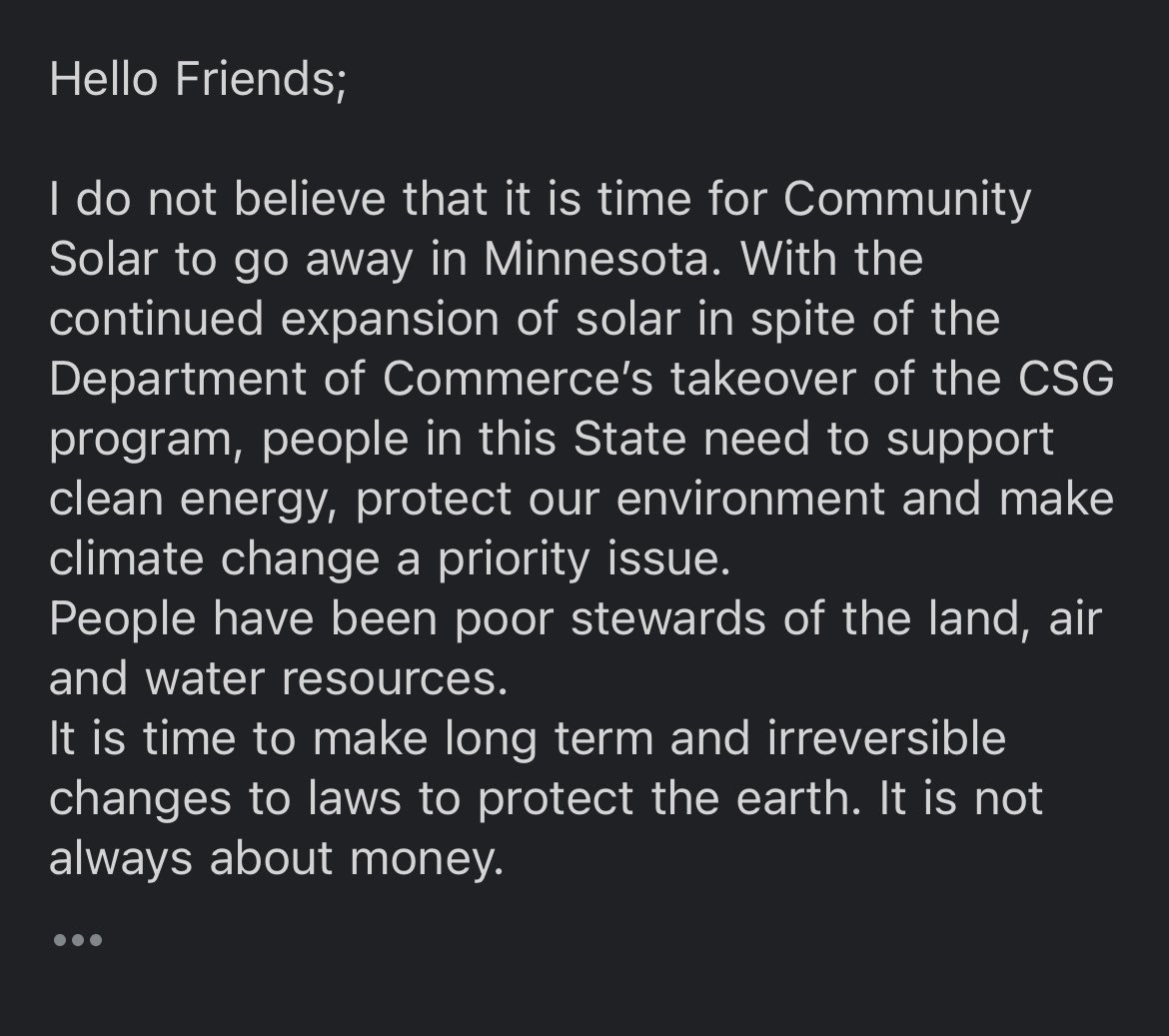 Stand Up For Community Solar.