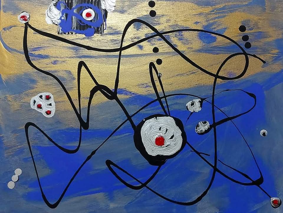 ARCHIPELAGO painting  by Gaya
Gayaartstudio.com
24x18 inches (61x46 cm)
Acrylic on Canvas
Worldwide shipping