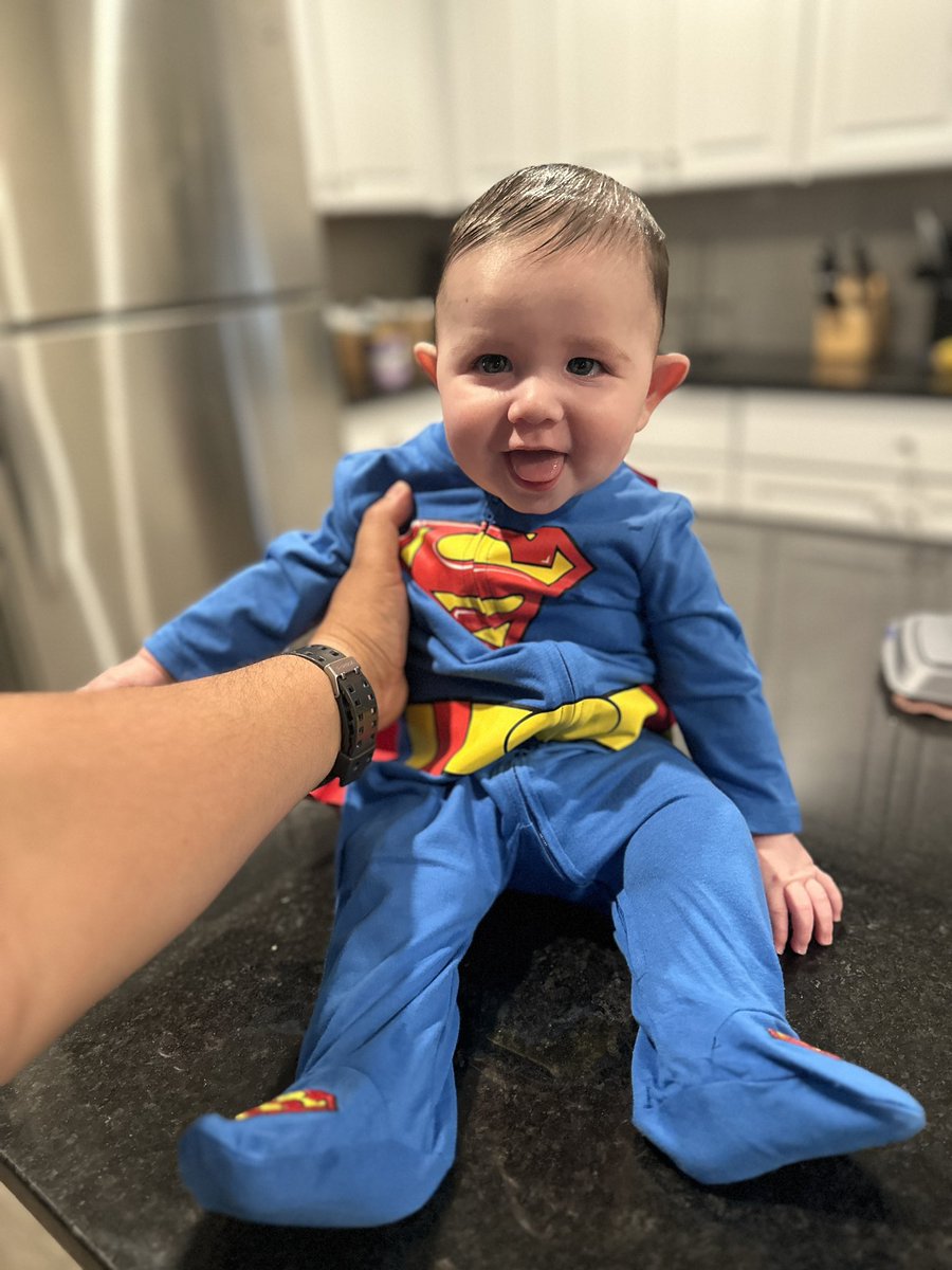 DJ_Ammunition's tweet photo. Hey @JamesGunn I made a #Superman for you in case you need him for the @Superman Movie! 

Can’t wait to take my little guy to go see it! https://t.co/P4O29BLz7W