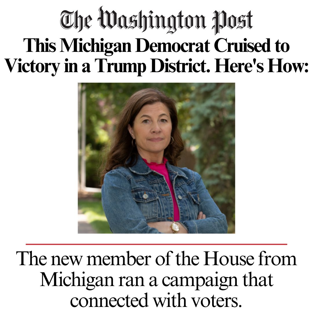 Kristen McDonald Rivet (@mcdonaldrivet) on Twitter photo Thanks <a href="/ktumulty/">Karen Tumulty</a> for coming to #MI08 last week to talk about our win last November and our laser focus on the real things that matter to our Mid-Michigan families. Thanks <a href="/ktumulty/">Karen Tumulty</a> for coming to #MI08 last week to talk about our win last November and our laser focus on the real things that matter to our Mid-Michigan families.