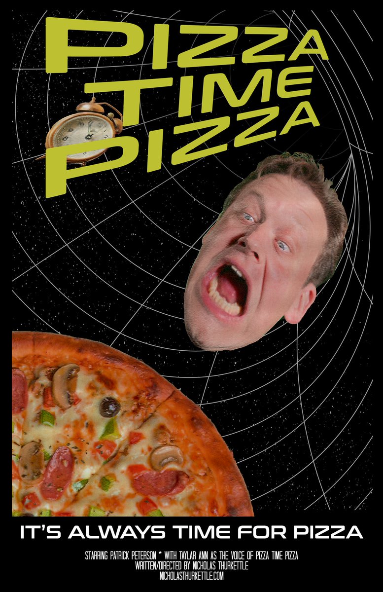 Great news! My newest short film "Pizza Time Pizza" will be making its festival world premiere at the awesome <a href="/PasFilmFest/">PasadenaFilmFestival (PIFF)</a> next Thursday night! I'll be there with the cast, tickets are now on sale through the Laemmle NoHo website. JOIN US! laemmle.com/film/piff-bloc…