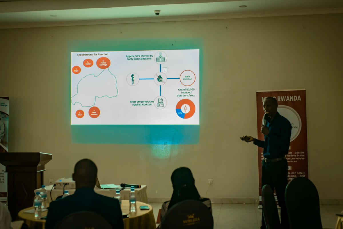 MDFC_Rwanda's tweet image. This afternoon, MDFC hosted key stakeholders, funders, implementing partners, and other #CSOs working on SRHR to disseminate Strengthening the Network of Abortion Providers #SNAP Rwanda Project. This workshop aimed to showcase the progress made over the past four months and…