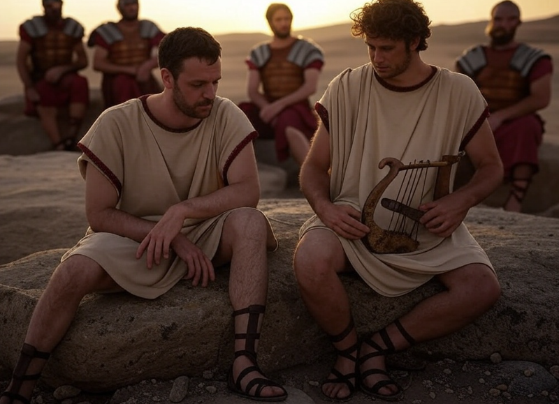OCIANA_OSU's tweet photo. "Life is nothing" , lament a poor barber and lyrist, stationed with a Roman troop deep within Jordan's Ḥarrah. This harsh desert suits #Safaitic nomads, not those accustomed to the bright lights of Bostra.

Read their inscription here on #OCIANA: https://t.co/5gg7kF8nFd https://t.co/5d3xzi8gs7