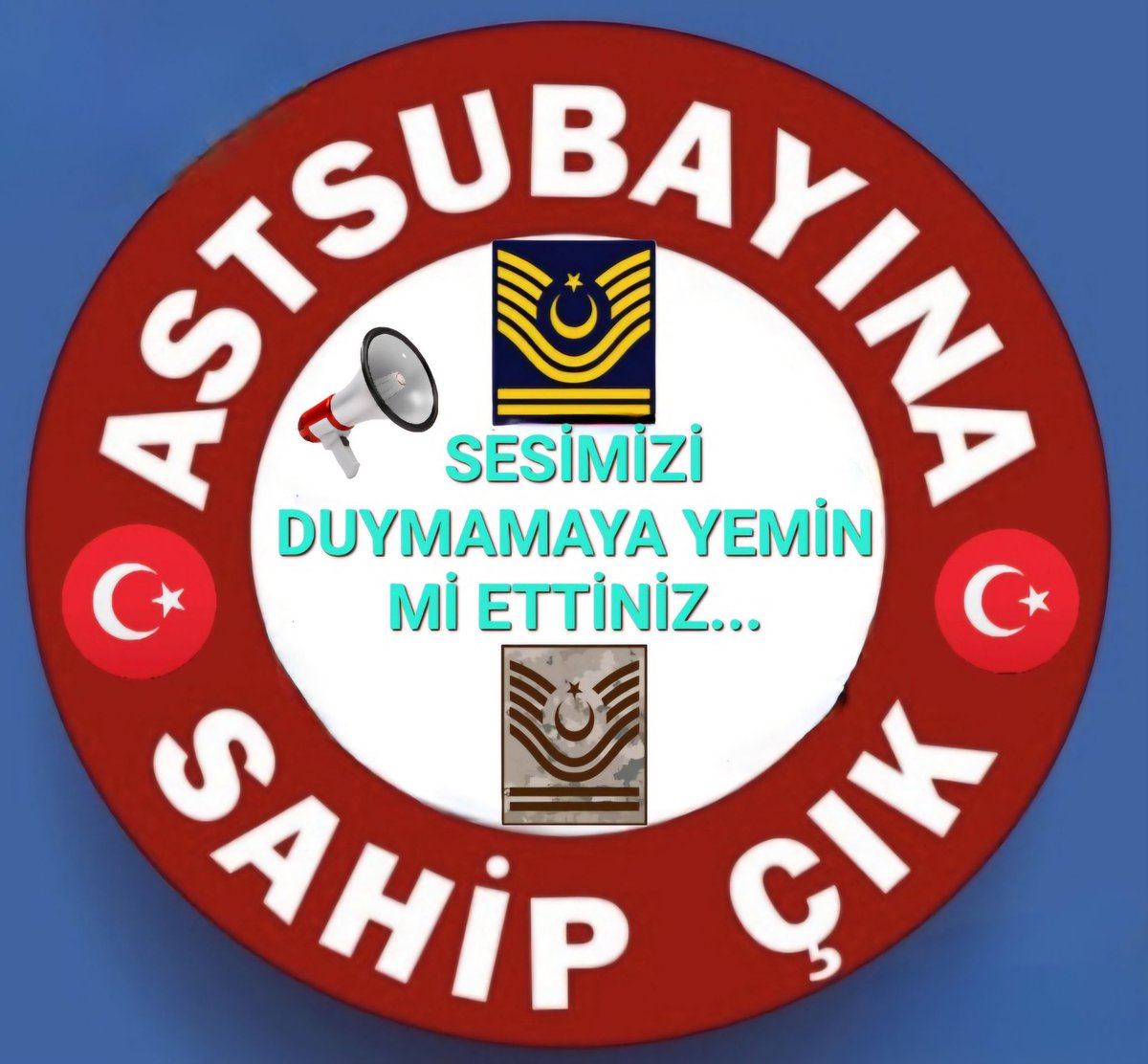 SelukMutlu26224's tweet photo. #UnutulanAstsubay 

ASTSUBAYLAR ADALET  ARIYOR

@RTErdogan 
@tcsavunma 
@YasarGulermsb 
@TBMMresmi 
@Akparti 
@MHP_Bilgi 
@herkesicinCHP 
@iyiparti
@MemleketimParti 
@zaferpartisi 
@dbdevletbahceli https://t.co/Lh2ydHwswU